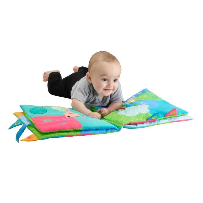 Livre D'éveil Interactif Sophie La Girafe - Livre Tactile Avec Sons Et Mélodies Pour Bébé Dès 3 Mois