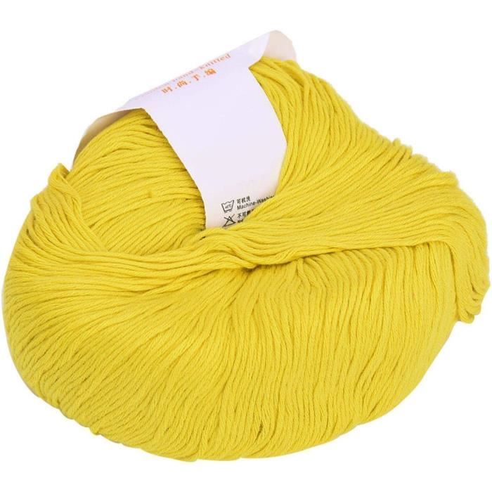 12 Couleurs Fil de coton Crochet Tissage Fil de coton Doux Chaud