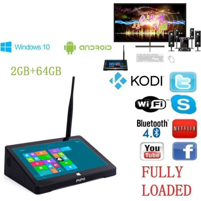 64GB Mini Computer 8.9 "1920x1200 PC TV Desktop1