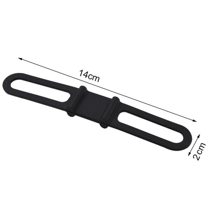 Sangle De Support En Silicone Pour Lumière De Vélo, 1/5
