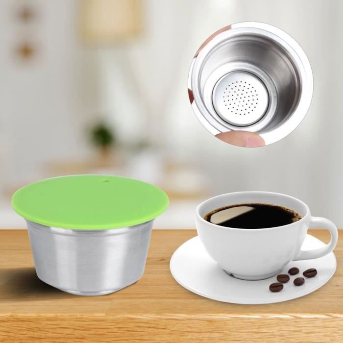 Capsule réutilisable Rechargeable Nespresso pour Machine à café Cafetière  i-Cafilas Inox HobbyTech