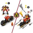 LEGO® NINJAGO 71783 La Moto du Robot de Kai – Évolution, Jouet de Ninja, Figurine Robot-2