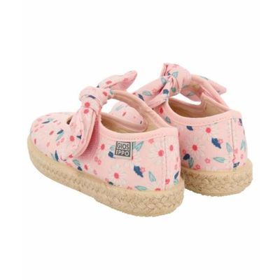 Espadrilles bébé fille Gioseppo Ubud Rose Imprimé floral