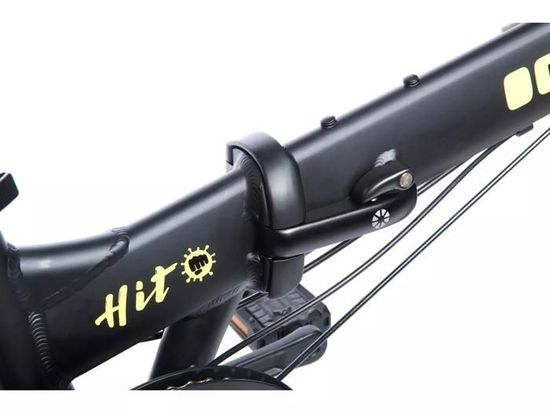 Vélo Pliant Adulte Dahon Hit 20 Pouces - 6 Vitesses, Cadre Aluminium Léger (11.54 Kg), Pliage Rapide, Idéal Pour Ville Et Transports