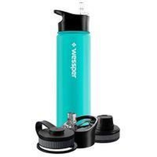 Gourde Filtrante Wessper 700 Ml Tritan - Filtre Actitex Disc Réduit Chlore, Sans BPA, Compteur Remplacement
