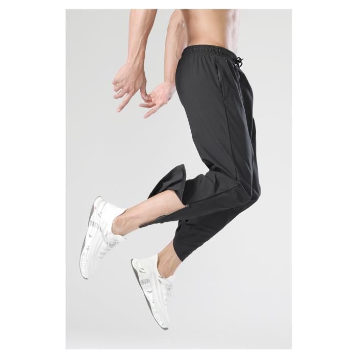 Pantalon sport homme bas droits - Cdiscount