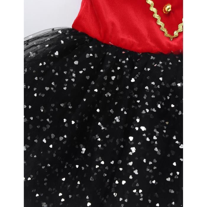 TiaoBug Enfant Fille Déguisement Showman Cirque Ringmaster Costume Halloween Noël Carnaval Justaucorps Danse à Frange Manches Longues Robe Fête Mascarade 4-16 Ans Bleu 5-6 ans TiaoBug Enfant Fille Déguisement Showman Cirque Ringmaster Costume Halloween Noël Carnaval Justaucorps Danse à Frange Manches Longues Robe Fête Mascarade 4-16 Ans Bleu 5-6 ans