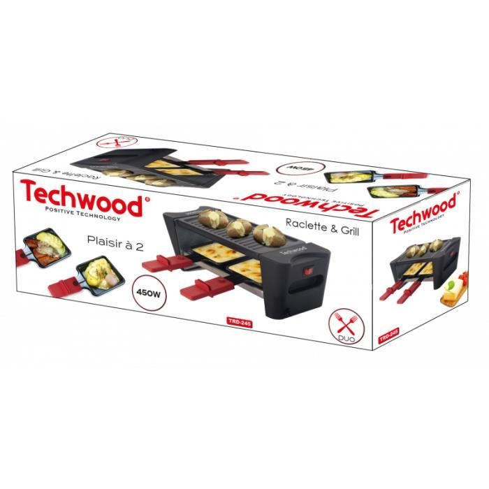LINXOR Appareil à Raclette à La Bougie En Métal, Spatules Et Bougies Incluses 2 Personnes