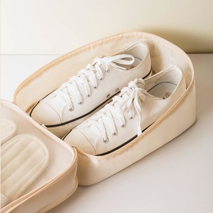 Sac ?� chaussures - Non sp?�cifi?� - 3 paires - Bleu - Mixte - Voyage et quotidien