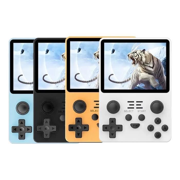 80 Go noir - Console de jeux rétro portable Rgb20S, système Open Source, écran IPS de 3.5 pouces