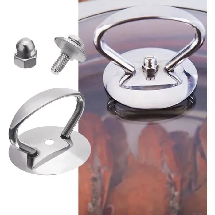 Kit De Boutons De Remplacement Pour Couvercles De Casseroles – Poignée Bakélite Noire