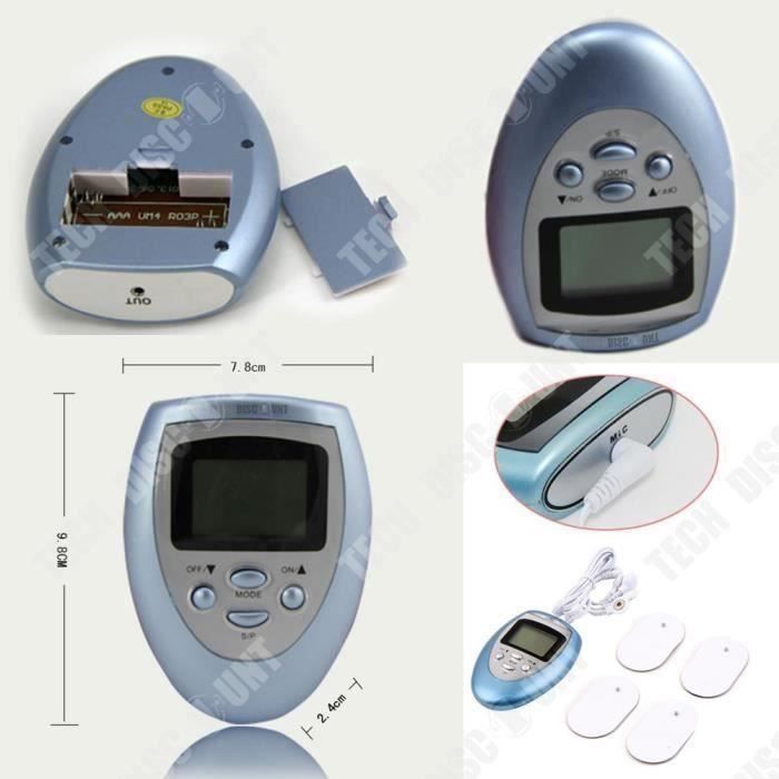 Kit Électrostimulation Musculaire EONDEVO – 35 Pièces : 4 Contrôleurs + 20 Électrodes Gel Lavables – 6 Modes Pour Ventre, Bras, Fesses, Jambes – Idéal Pour Raffermir Et Sculpter