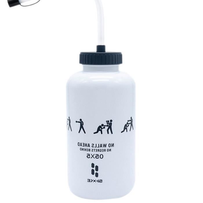 Bouteille d'eau avec double paille 600ml, 2 en 1 gourde enfant tasse à eau  pour le sport de voyage en plein A549 - Cdiscount Sport