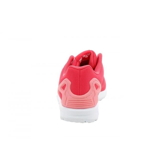 Basket adidas Originals ZX Flux Junior Rose Enfant Polyester Rose Cdiscount Chaussures