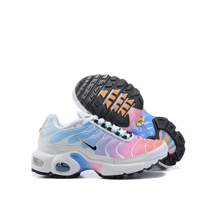 NIKE AIR MAX TN Plus TxT Enfants Rose violet bleu Rose violet bleu