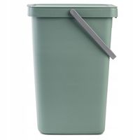 Poubelle Kadax Avec Couvercle Oscillant - Plastique - 29,5x23x18 Cm - Neuf
