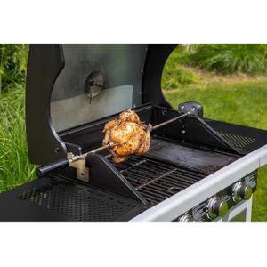 BBQ-Toro - Plancha Inox 30x40cm Épaisseur 4mm - Pour Gaz, Charbon, Électrique - Surface Brossée