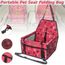Siege De Voiture Pour Animaux Domestiques Araignee Rouge B Achat Vente Harnais Animal Siege De Voiture Pour Animaux Cdiscount