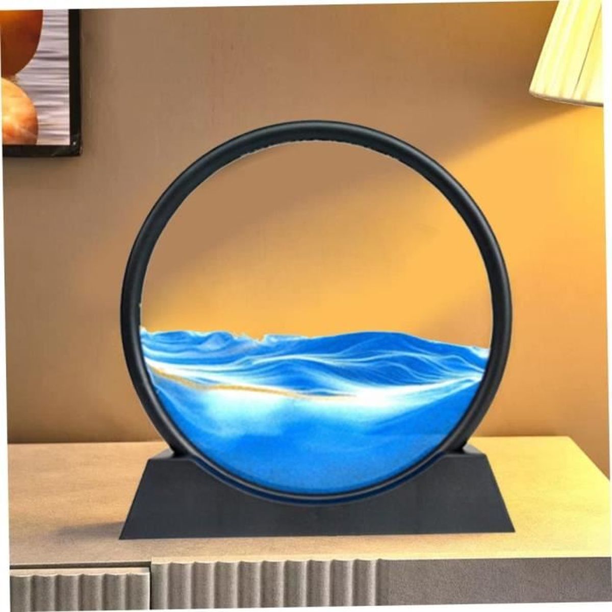 LINPING Peinture De Sable Qui Coule, Image D'art De Sable En Mouvement