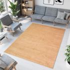 TAPISO Tapis Salon Poil Court FLORIDA Beige Foncé Monochrome Polypropylène Intérieur 200x290 cm