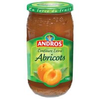 ANDROS - Confiture D'Abricot 1Kg - Lot De 4