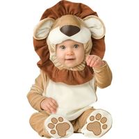Déguisement Lion pour bébé - Premium - Noir/Multicolore - Combinaison, Cagoule - Mixte - 24 mois - 2 ans