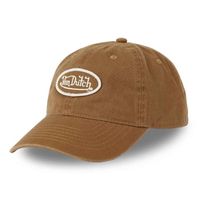 Casquette Dad Cap Strapback Logo - VON DUTCH - Marron - Mixte - Adulte
