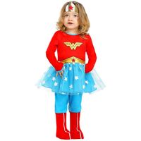 Déguisement Wonder Woman Bébé - Funidelia - Super héros - DC Comics - Ligue de justice d'Amérique - Multicolore