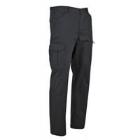 Pantalon braguette zippée multipoches Calibre Noir - LMA