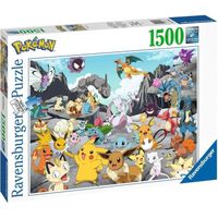 POKÉMON Puzzle 1500 pièces - Pokémon Classics - Ravensburger - Puzzle adultes - Dès 14 ans