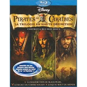 DVD FILM DISNEY CLASSIQUES - Blu-Ray Coffret pirates des Ca