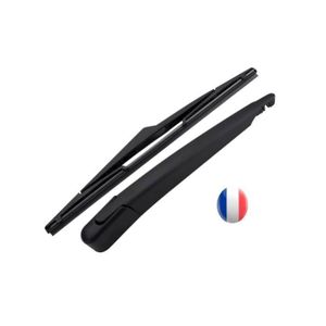 Bras Essuie-Glace Arrière + Balai Compatible Opel Renault Nissan Ford - 29cm Bras + 31cm Balai