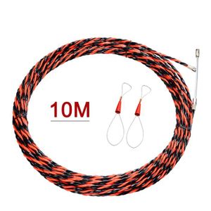 Rouge-Blanc AUPROTEC C/âble unipolaire 4,0 mm/² FLRY-B Fil /Électrique en Anneau 10m