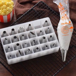 Set De 8 Douilles à Poche à Douille En Inox – Pour Décorer Gâteaux & Pâtisseries