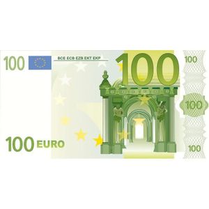 SERVIETTE DE PLAGE Draps Bain Serviette Douche: Billet 100 Euros 180 