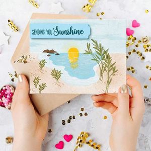 Lot De 2 Feuilles Tampons Silicone Transparent – Pour Scrapbooking, Cartes DIY, Décoration