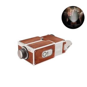 KUYG Projecteur de smartphone /à la mode cr/éez une petite f/ête Home Cin/éma Portable DIY Mini Vid/éoprojecteur