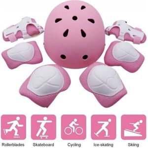 Protection Roller Enfant, 6pcs Genouillères Coudières Brassards et Protège  Poignet, pour Patin à Roulette Vélo Skateboard - Cdiscount Sport