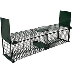 Cage piege capture animaux 102 x 20 x 27 cm mailles : 25 x 25 mm -  Cdiscount Jardin