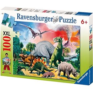 PUZZLE Puzzle enfant Ravensburger Au Milieu Des Dinosaure