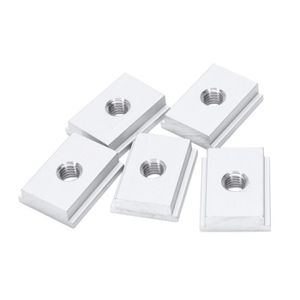 50PCS Heavy-Duty T-écrous en acier au carbone à Griffes
