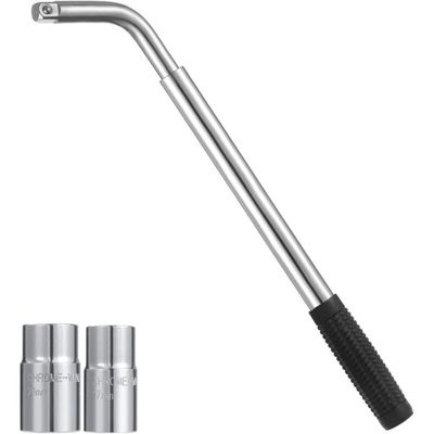 GoodYear 75520 Clé En Croix Antidérapante - Outils Auto 17-19-22 Mm