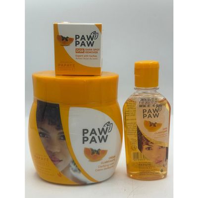 Lait éclaircissant Pawpaw 500ml - Gamme Complète Huile, Crème, Savon, Neuf