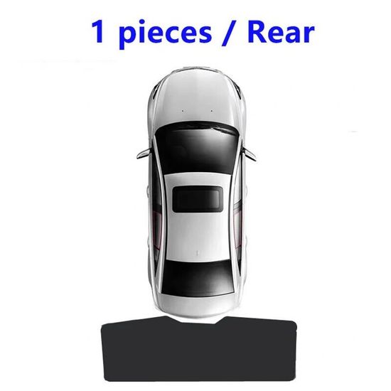 Pare-soleil Magnétique Pour BMW X1/iX1 U11 (2022-2024) - 2 Pièces Fenêtres Triangulaires - Protection UV - 4
