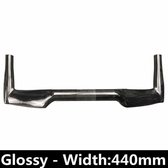 TOSEEK - guidon en carbone pour vélo de route, 400/420/440mm 31.8mm, guidon sans