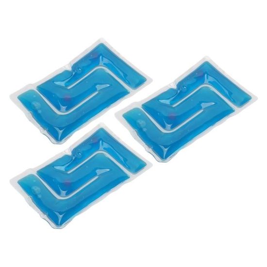 Lot De 8 Pains De Glace Réutilisables - 11,5x4 Cm, PE, Pour Glacière, Sac Isotherme, Refroidissement Long