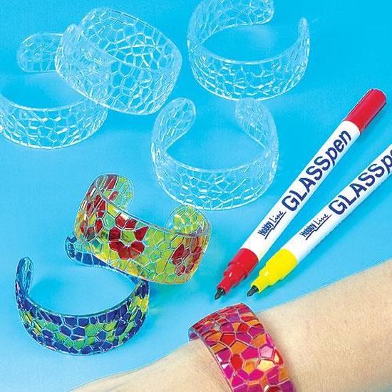 Baker Ross Kits De Point De Croix Crèmes Glacées à Colorier