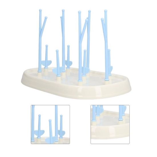 Support De Bouteille Et Sac Égouttoir Multifonction RUCUDIM - Pliable, En Métal Et Silicone - Pour Cuisine