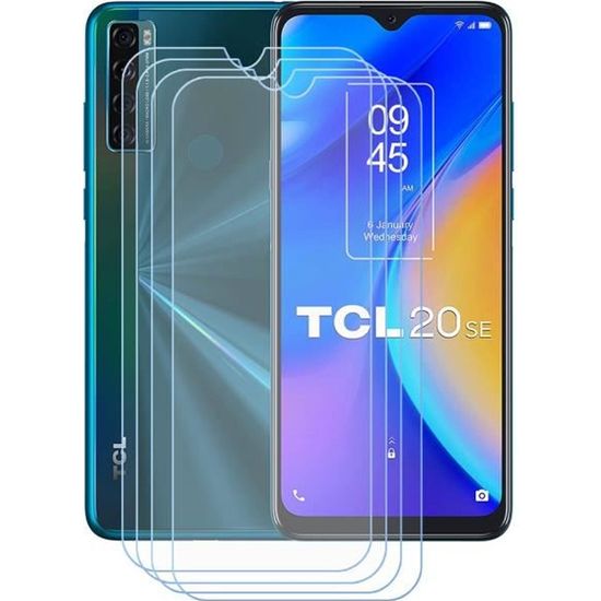 YZKJ Custodia per TCL 20 SE Protettiva,Guscio Interno Case Flip Stand