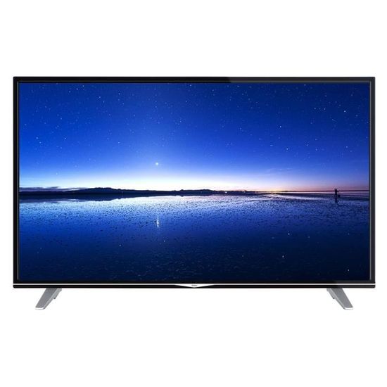 HAIER 40V300S TV LED 40'' (102cm) UHD 4K - Smart TV - 3 X HDMI - Classe énergétique A